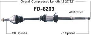 Iveco Axle Shaft for Ford Explorer 2011 2014 The Perfect Combination of and Affordability